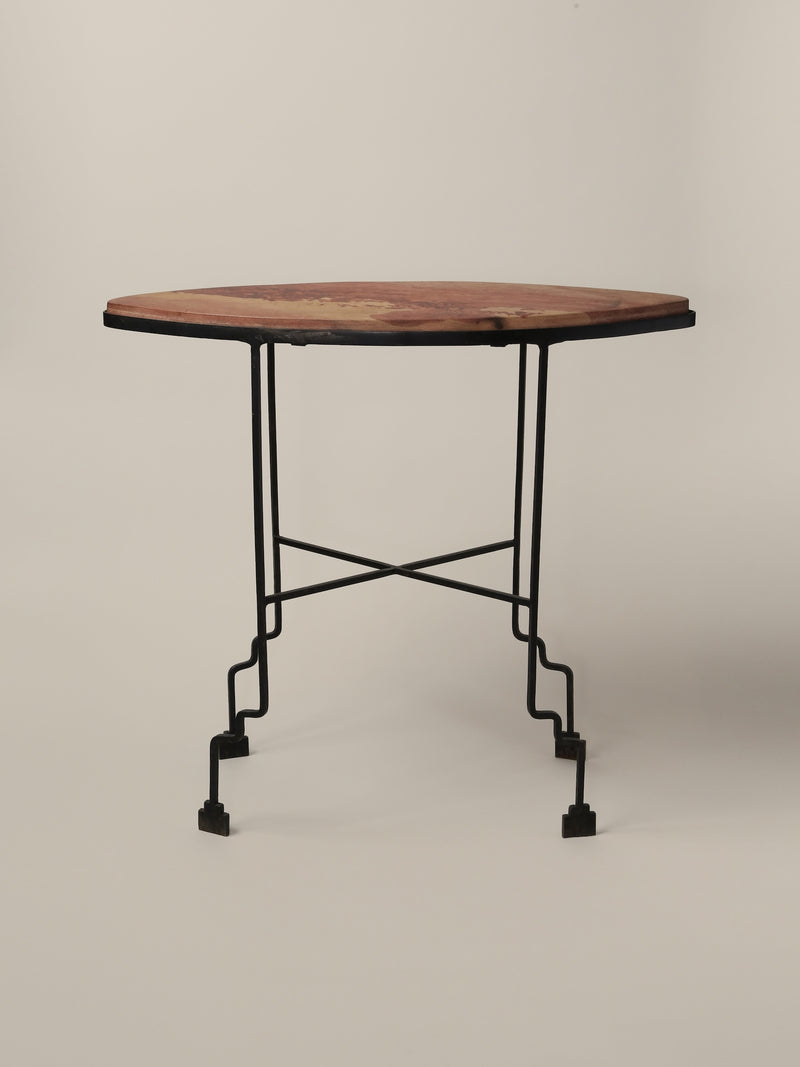 Atrio Vintage - Iron and Stone Table
