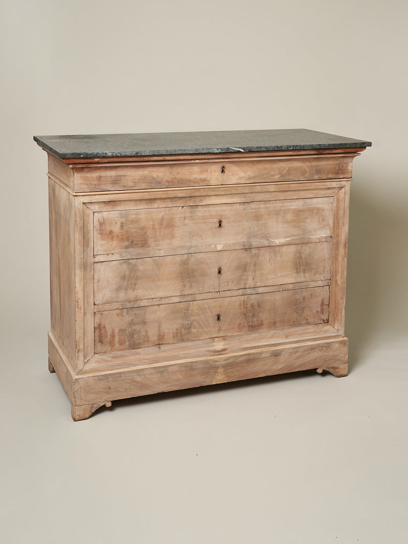 Atrio Vintage - 19th Century Bleached French Walnut Louis Philippe Chest of Drawers