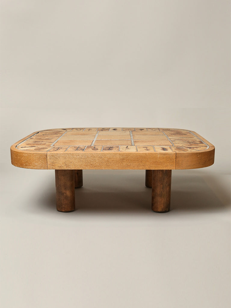 Atrio Vintage - French Tiled Coffee Table by Roger Capron, circa 1970s