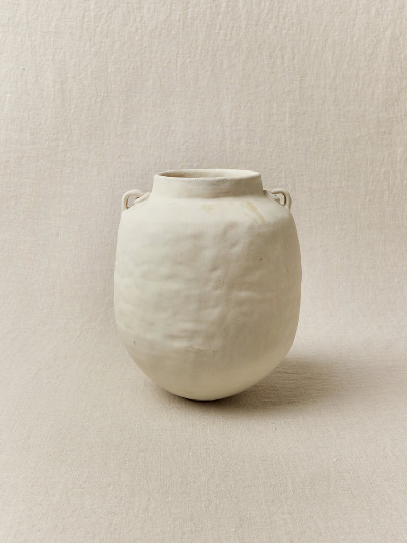 White Column Vase